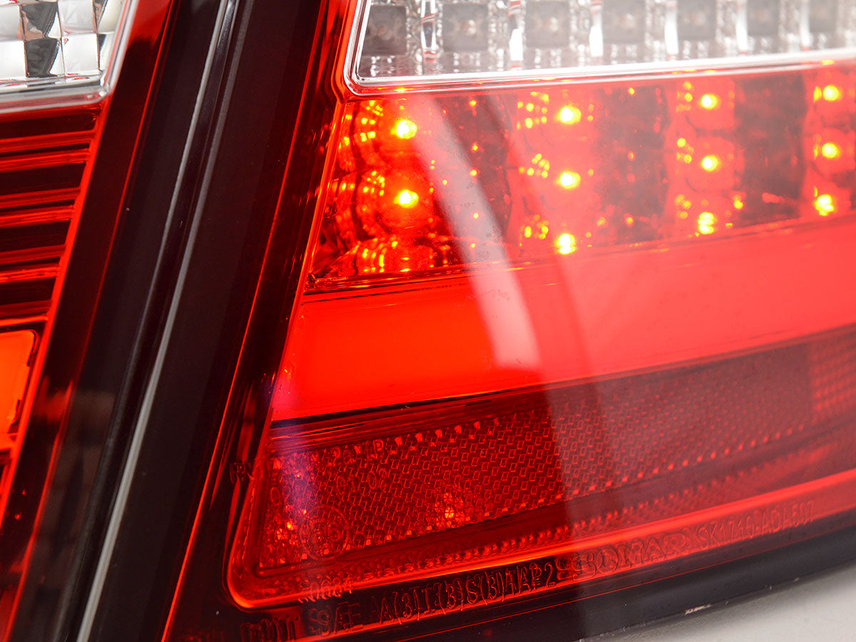 LED Rückleuchten Set Lightbar Audi A5 8T Coupe/Sportback Bj. 07-11 rot/klar