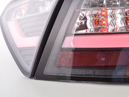 LED Rückleuchten Set Lightbar Audi A5 8T Coupe/Sportback Bj. 07-11 schwarz