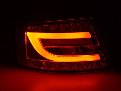 LED Rückleuchten Set Audi A6 Limo (4F) Bj. 04-08 chrom