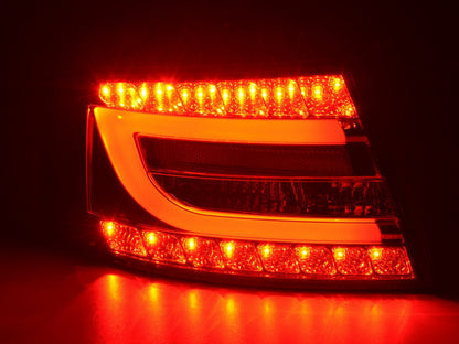 LED Rückleuchten Set Lightbar Audi A6 4F Limo Bj. 04-08 rot/klar