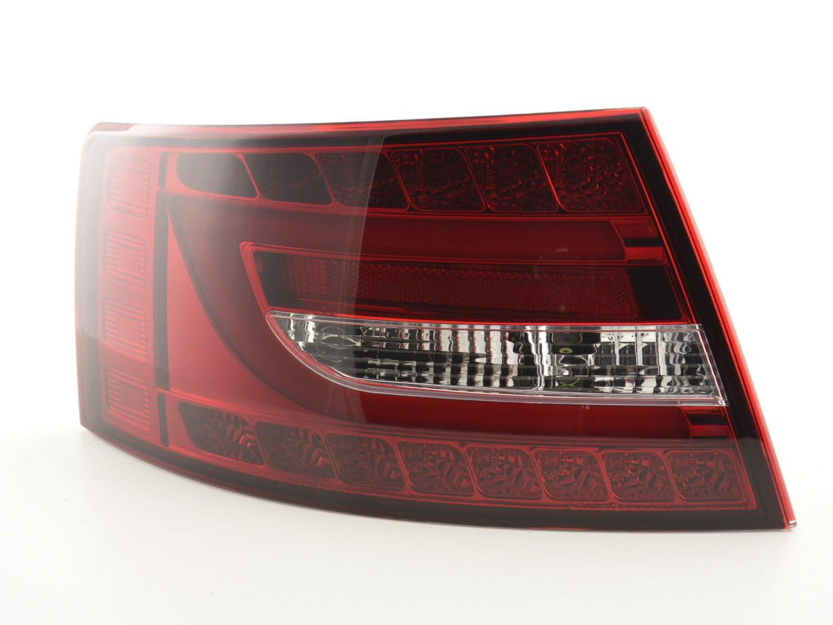 LED Rückleuchten Set Lightbar Audi A6 4F Limo Bj. 04-08 rot/klar