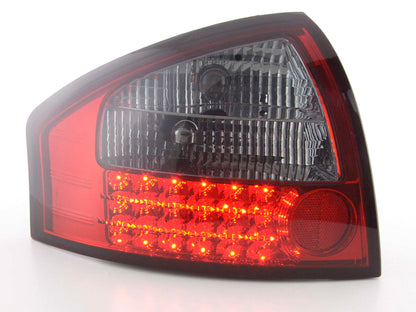LED Rückleuchten Set Audi A6 Limousine Typ 4B Bj. 97-03 rot/schwarz