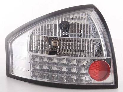LED Rückleuchten Set Audi A6 Limousine Typ 4B Bj. 97-03 chrom