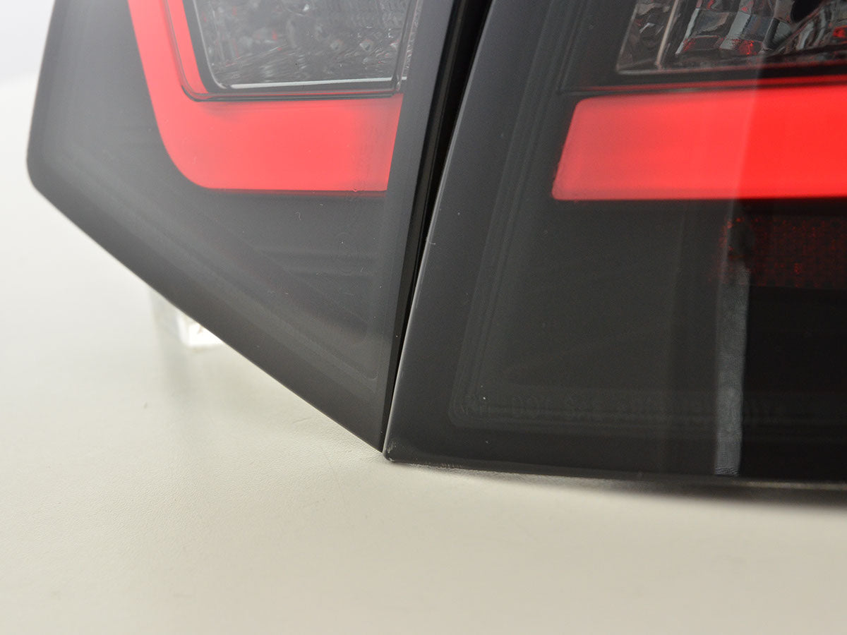 LED Rückleuchten Set Lightbar Audi A6 4F Limo Bj. 08-11 schwarz/smoke