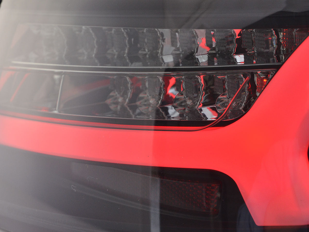 LED Rückleuchten Set Lightbar Audi A6 4F Limo Bj. 08-11 schwarz/smoke
