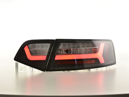 LED Rückleuchten Set Lightbar Audi A6 4F Limo Bj. 08-11 schwarz