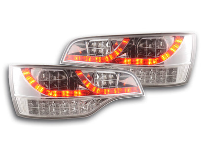 LED Rückleuchten Set Audi Q7 Typ 4L Bj. 06- chrom