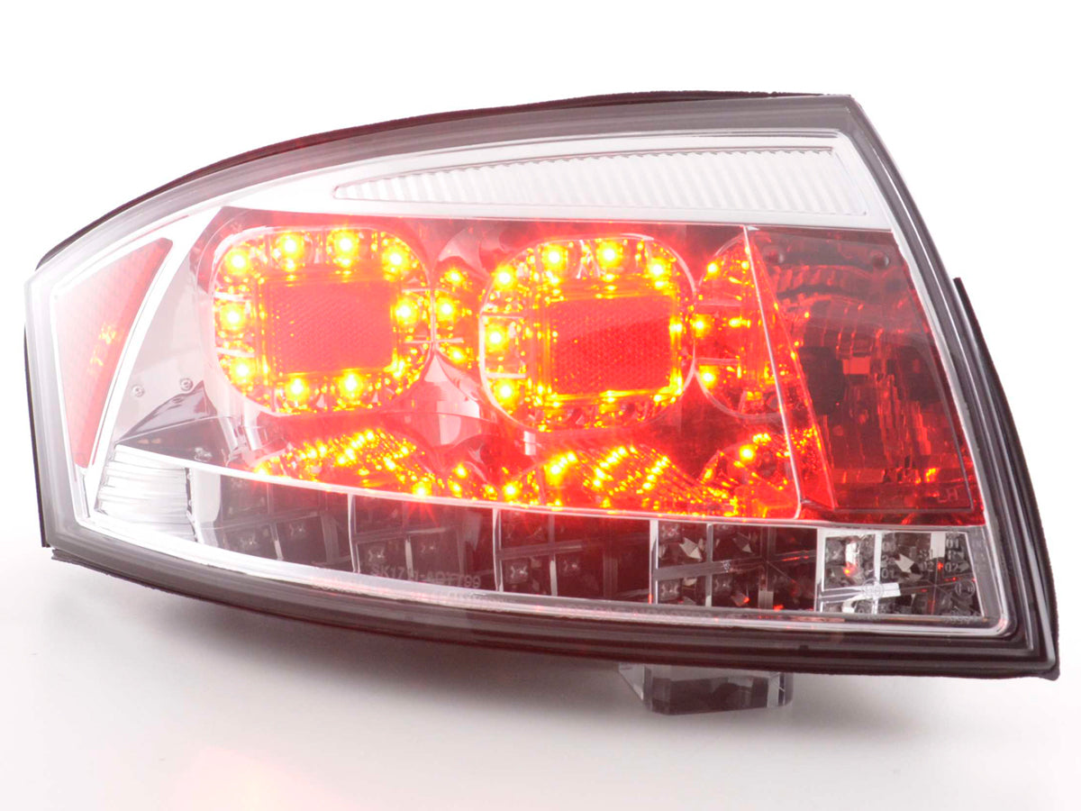 LED Rückleuchten Set Audi TT Typ 8N Bj. 99-06 chrom