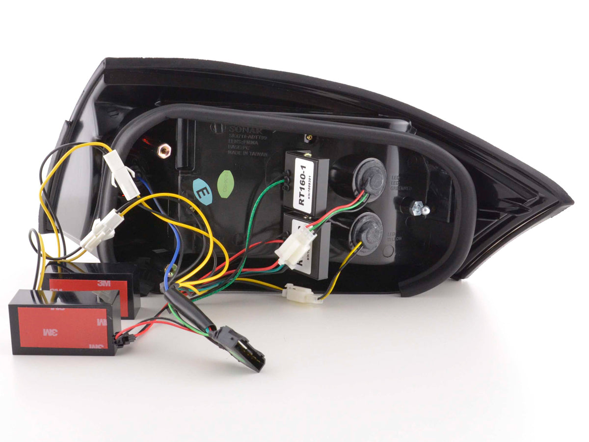 LED Rückleuchten Set Audi TT Typ 8N Bj. 99-06 chrom