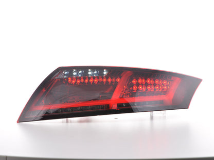 LED Rückleuchten Set Lightbar Audi TT 8J Bj. 06-14 rot/smoke