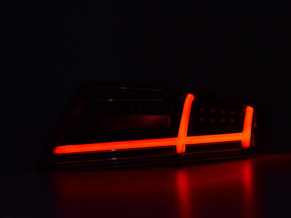 LED Rückleuchten Set Lightbar Audi TT 8J Bj. 06-14 schwarz