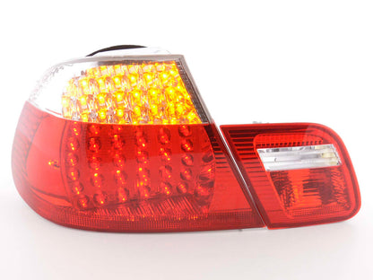 LED Rückleuchten Set BMW 3er Coupe Typ E46  99-03 klar/rot