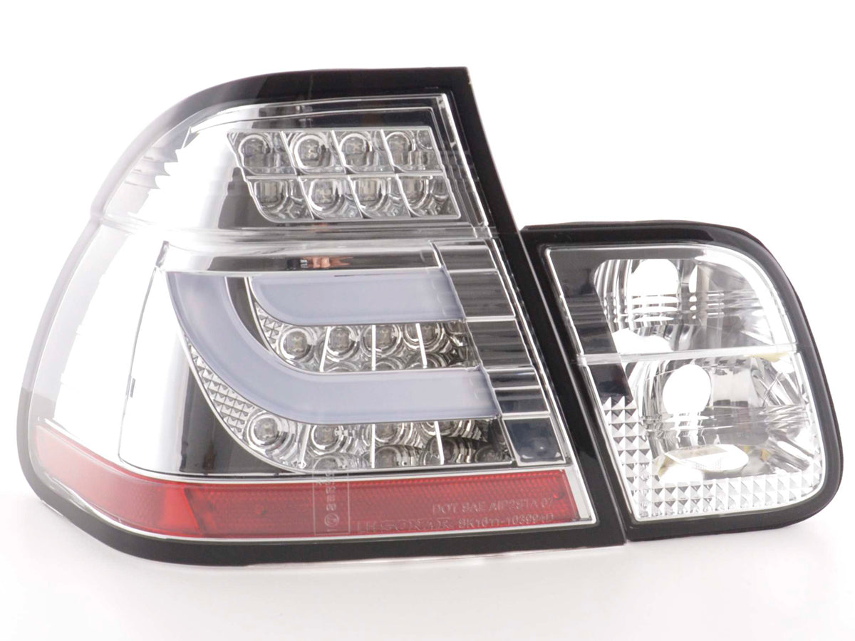 LED Rückleuchten Set BMW 3er E46 Limo Bj. 98-01 chrom