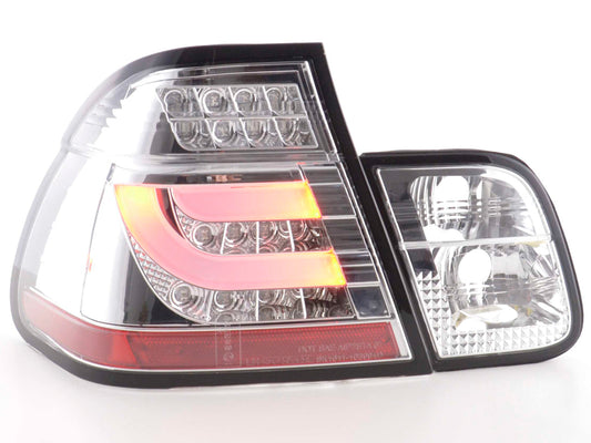 LED Rückleuchten Set BMW 3er E46 Limo Bj. 98-01 chrom