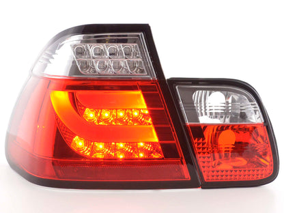 LED Rückleuchten Set BMW 3er E46 Limo Bj. 98-01 rot/klar
