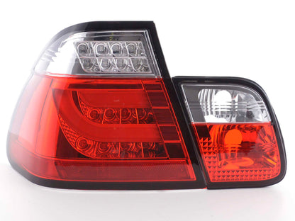LED Rückleuchten Set BMW 3er E46 Limo Bj. 98-01 rot/klar