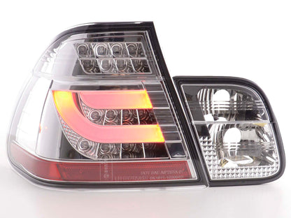 LED Rückleuchten Set BMW 3er E46 Limo Bj. 02-05 chrom