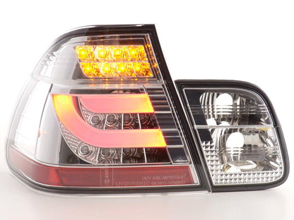 LED Rückleuchten Set BMW 3er E46 Limo Bj. 02-05 chrom
