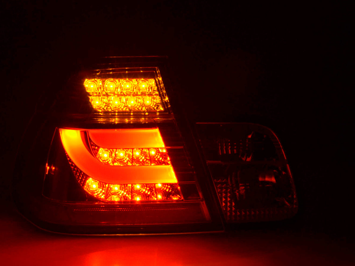 LED Rückleuchten Set BMW 3er E46 Limo Bj. 02-05 chrom