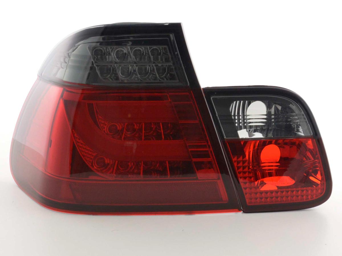 LED Rückleuchten Set BMW 3er E46 Limo  02-05 rot/schwarz