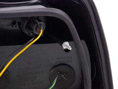 LED Rückleuchten Set BMW 3er Limousine Typ E36 Bj. 91-98 chrom
