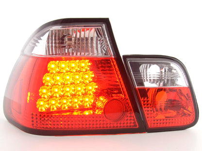 LED Rückleuchten Set BMW 3er Limousine Typ E46 Bj. 98-01 klar/rot