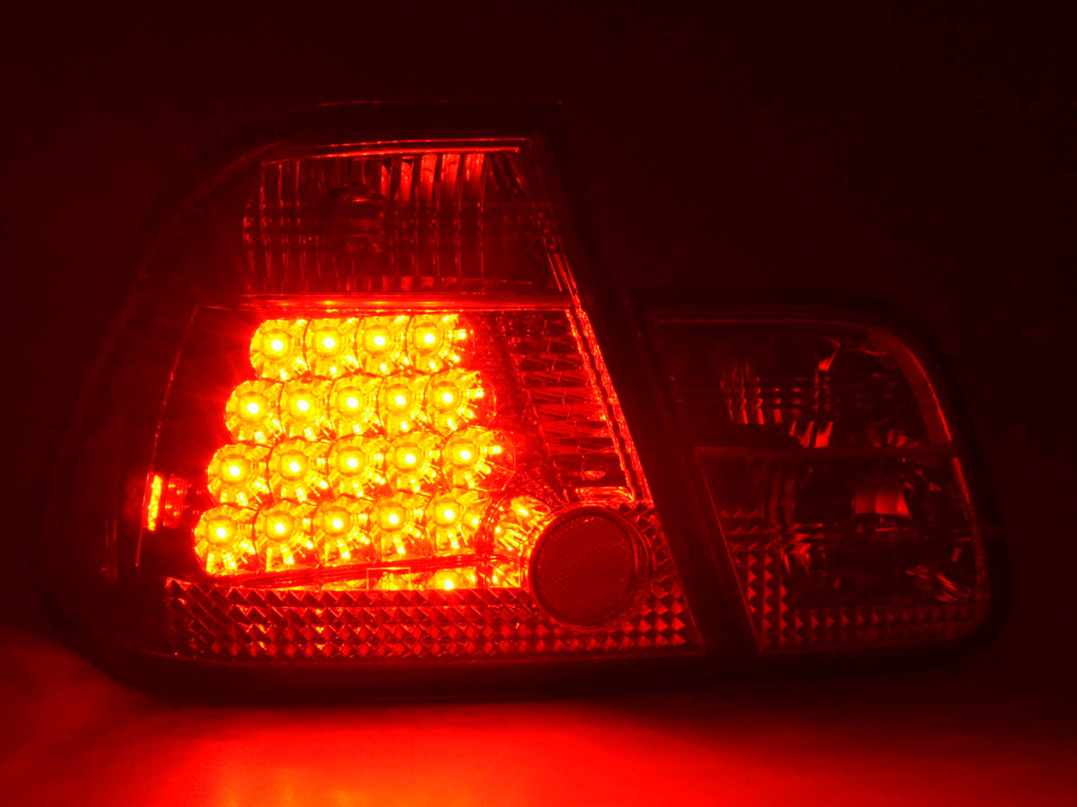 LED Rückleuchten Set BMW 3er Limousine Typ E46 Bj. 98-01 klar/rot