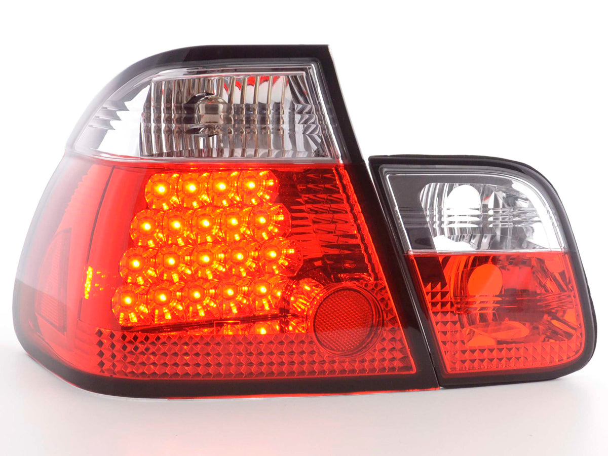 LED Rückleuchten Set BMW 3er Limousine Typ E46 Bj. 98-01 klar/rot