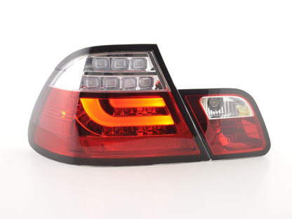 LED Rückleuchten Set BMW 3er E46 Coupe Bj. 99-02 klar/rot