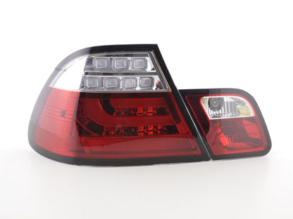 LED Rückleuchten Set BMW 3er E46 Coupe Bj. 99-02 klar/rot