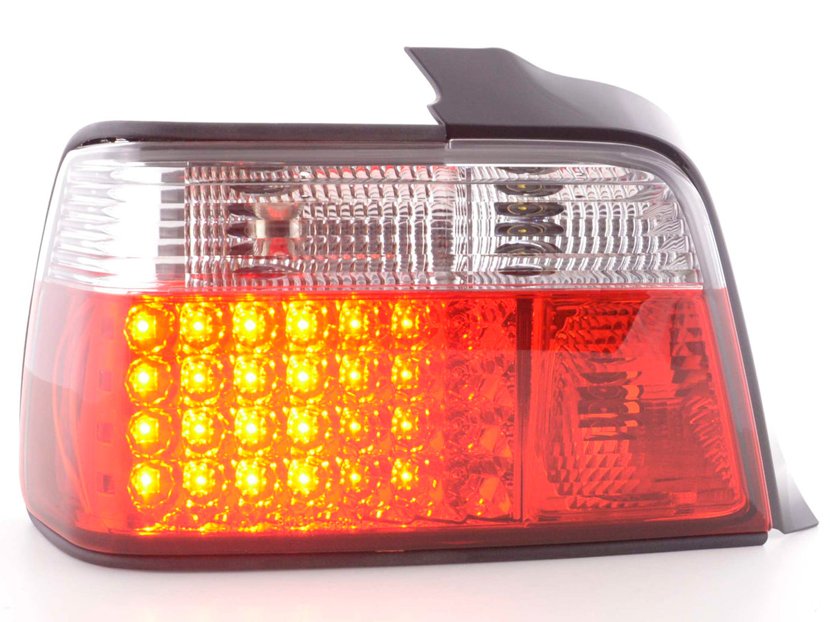 LED Rückleuchten Set BMW 3er Limousine Typ E36 Bj. 91-98 rot/weiß