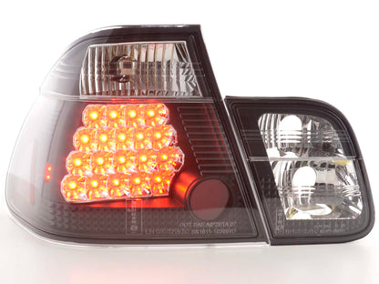 LED Rückleuchten Set BMW 3er Limousine Typ E46 Bj. 98-01 schwarz