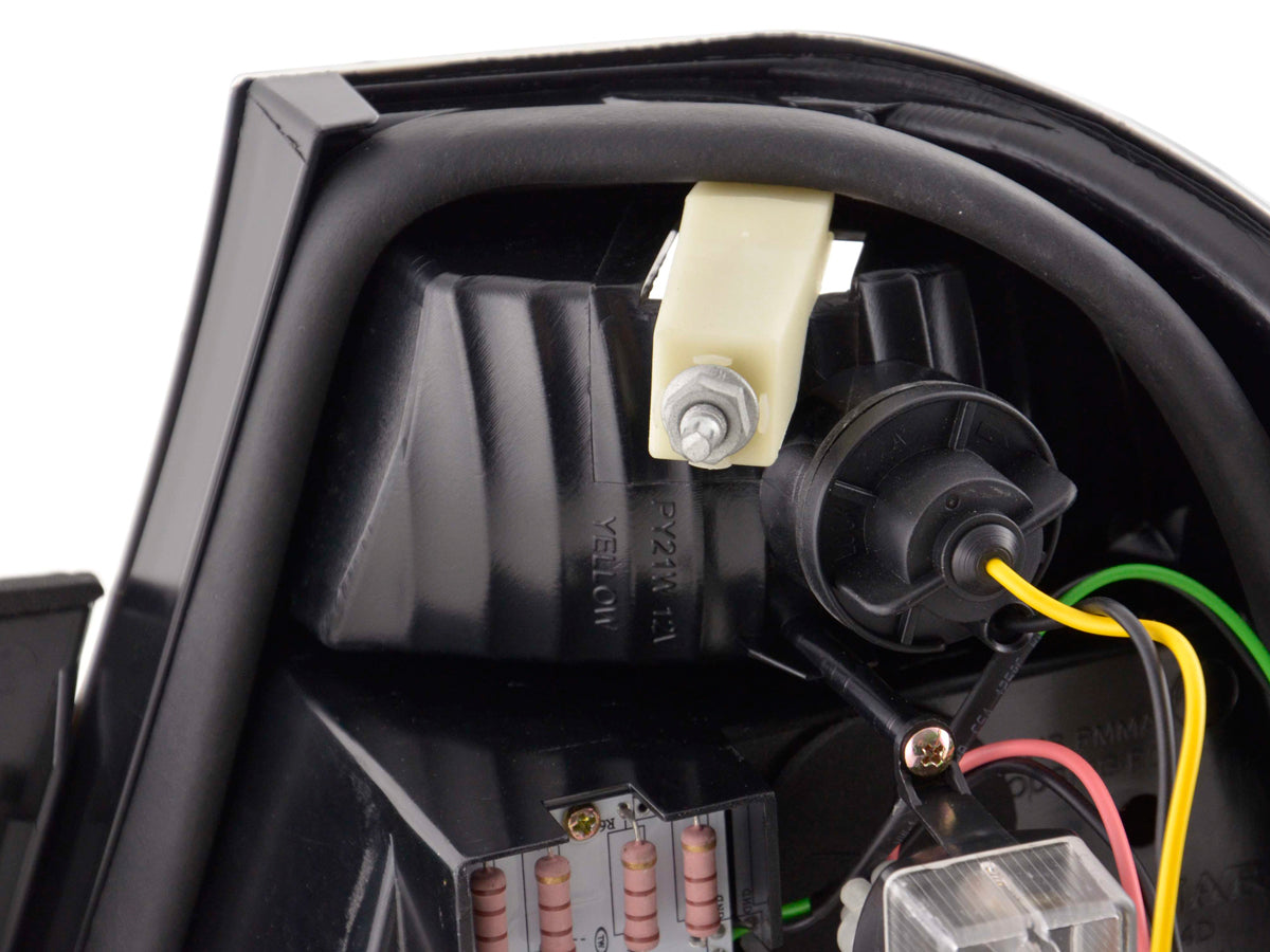 LED Rückleuchten Set BMW 3er Limousine Typ E46 Bj. 01-05 chrom