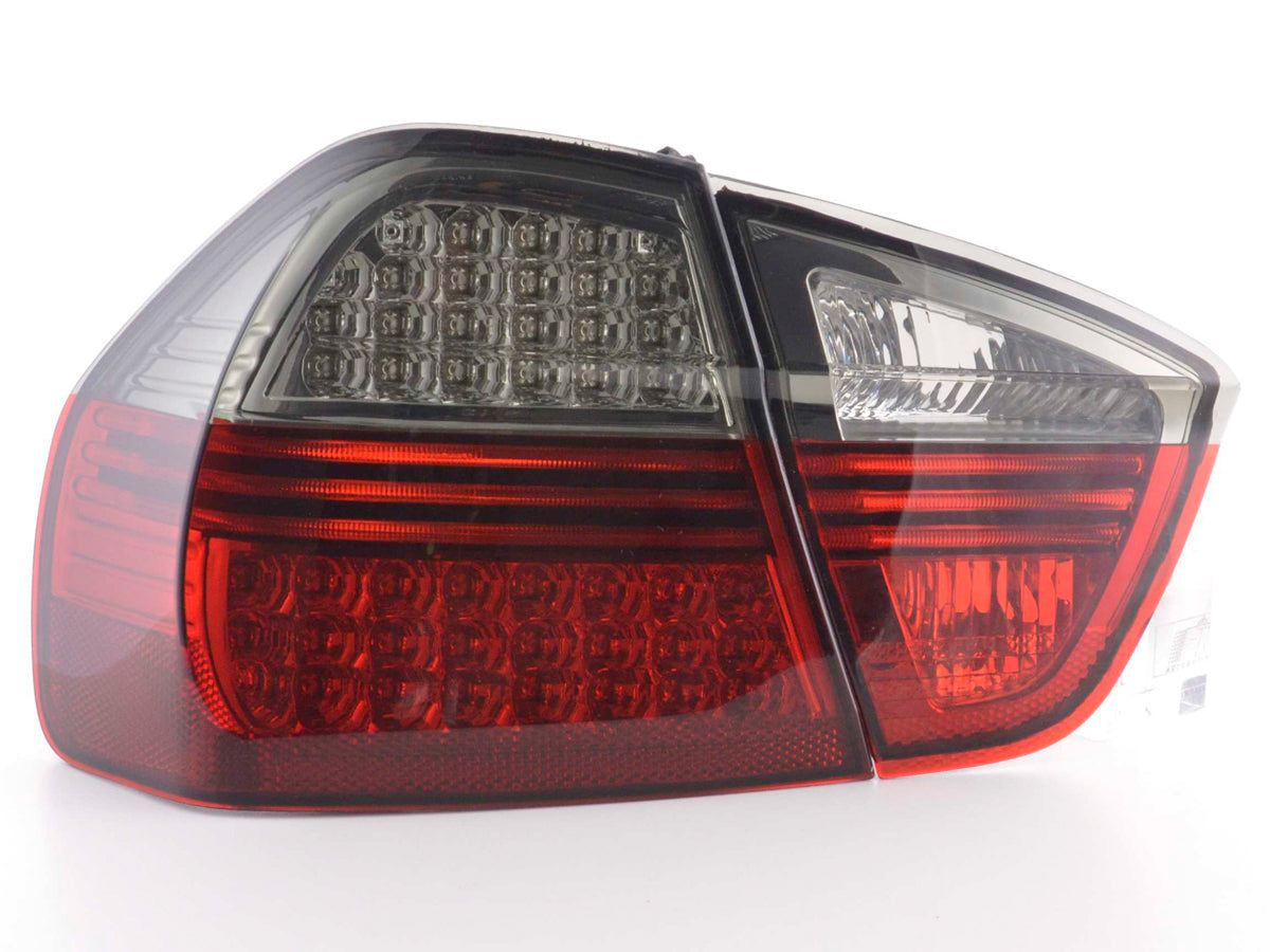 LED Rückleuchten Set BMW 3er Limousine Typ E90 Bj. 05-08 schwarz/rot