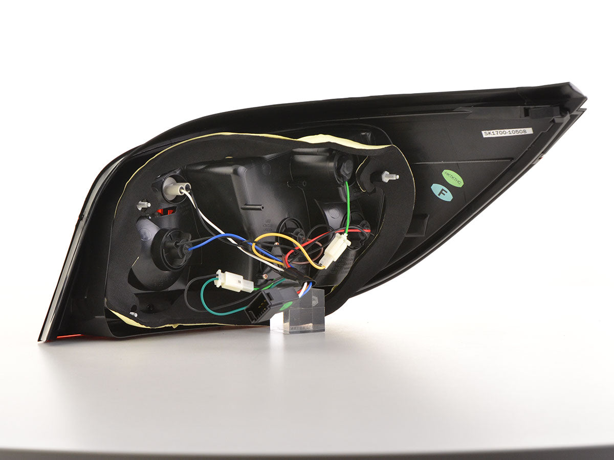 LED Rückleuchten Set Lightbar BMW 5er E60 Limo Bj. 07-09 rot/klar