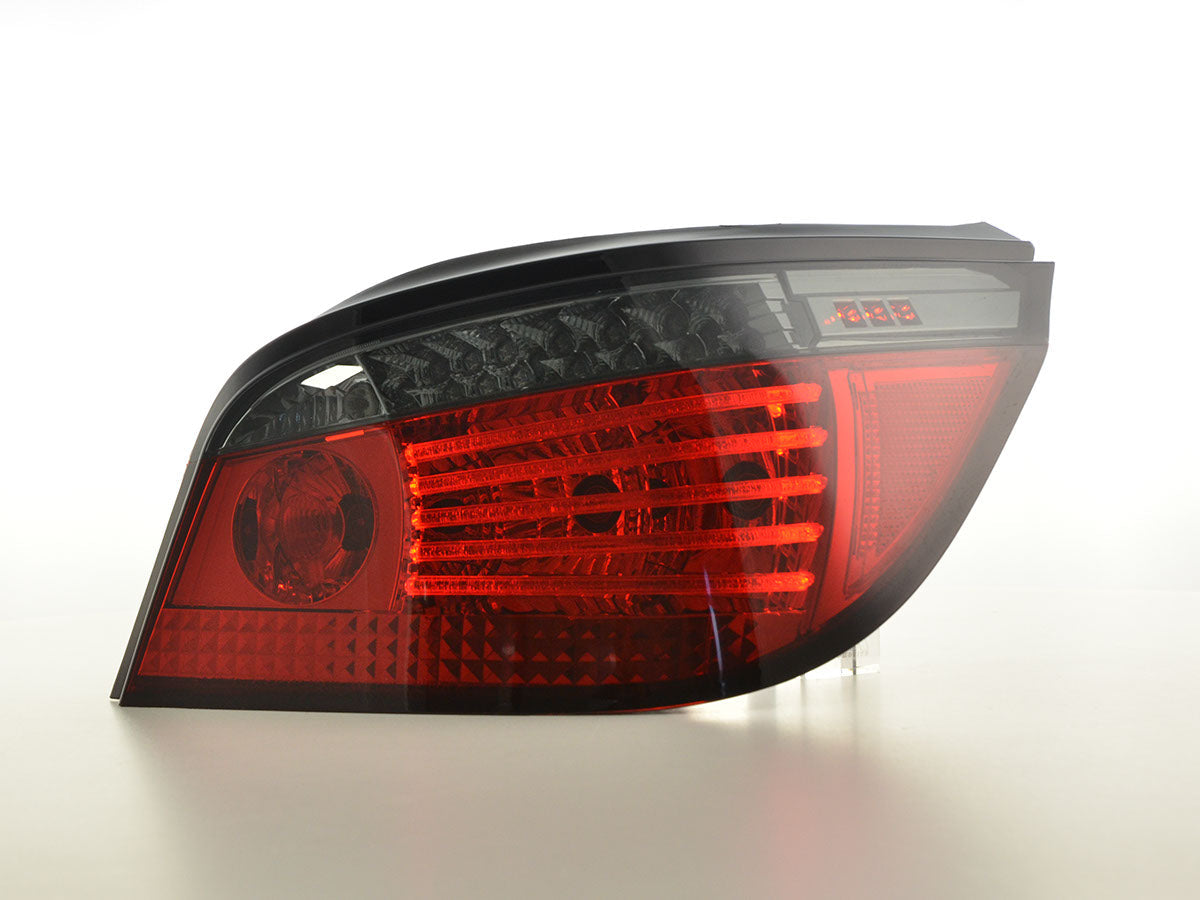 LED Rückleuchten Set Lightbar BMW 5er E60 Limo Bj. 07-09 rot/smoke