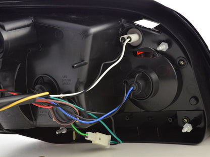 LED Rückleuchten Set Lightbar BMW 5er E60 Limo Bj. 07-09 rot/smoke