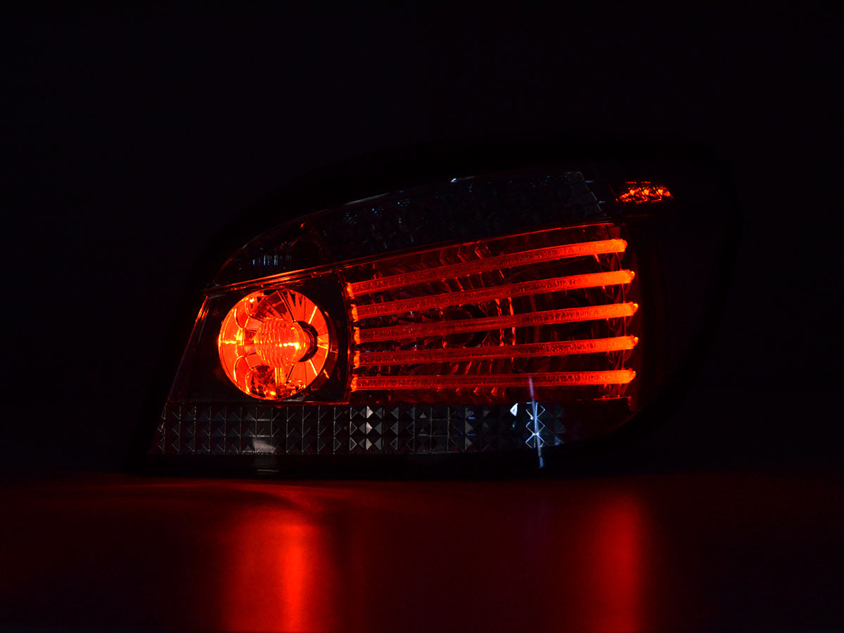 LED Rückleuchten Set Lightbar BMW 5er E60 Limo Bj. 07-09 chrom