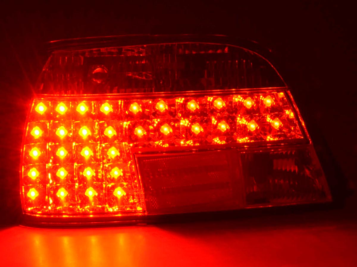LED Rückleuchten Set BMW 7er Typ E38 Bj. 95- rot/klar