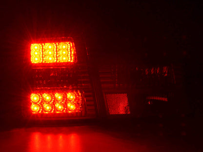 LED Rückleuchten Set BMW 5er Typ E34 Bj. 88-94 klar/rot