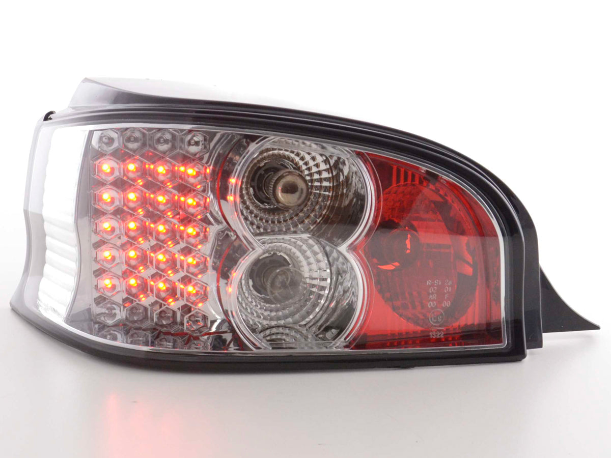 LED Rückleuchten Set Citroen Saxo Typ S/S HFX / S KFW Bj. 96-02 chrom