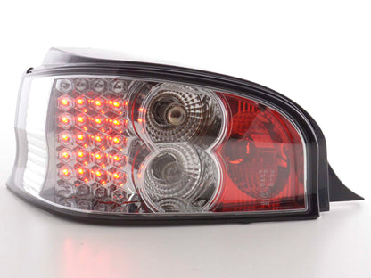 LED Rückleuchten Set Citroen Saxo Typ S/S HFX / S KFW Bj. 96-02 chrom