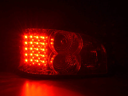 LED Rückleuchten Set Citroen Saxo Typ S/S HFX / S KFW Bj. 96-02 chrom