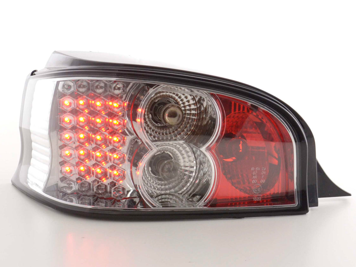 LED Rückleuchten Set Citroen Saxo Typ S/S HFX / S KFW Bj. 96-02 chrom