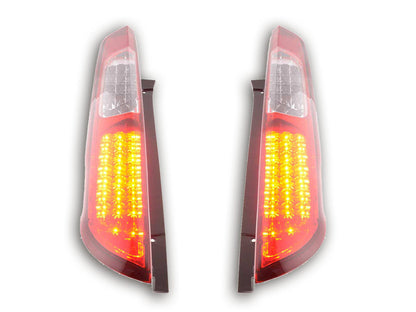 LED Rückleuchten Set Ford Focus 2 5-türig Bj. 04-08 rot/klar