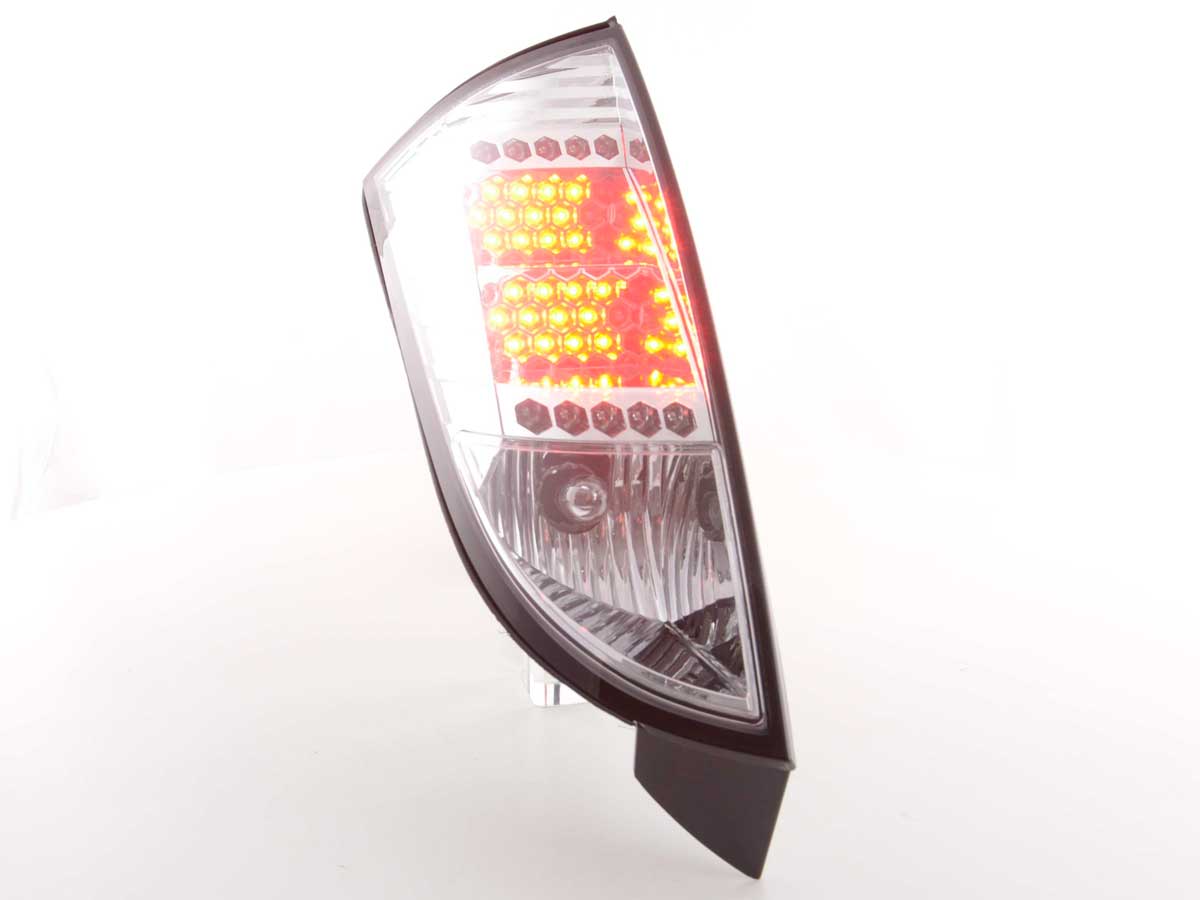 LED Rückleuchten Set Ford Focus Typ DAW/DBW/DFW/DNW Bj. 98-04 chrom