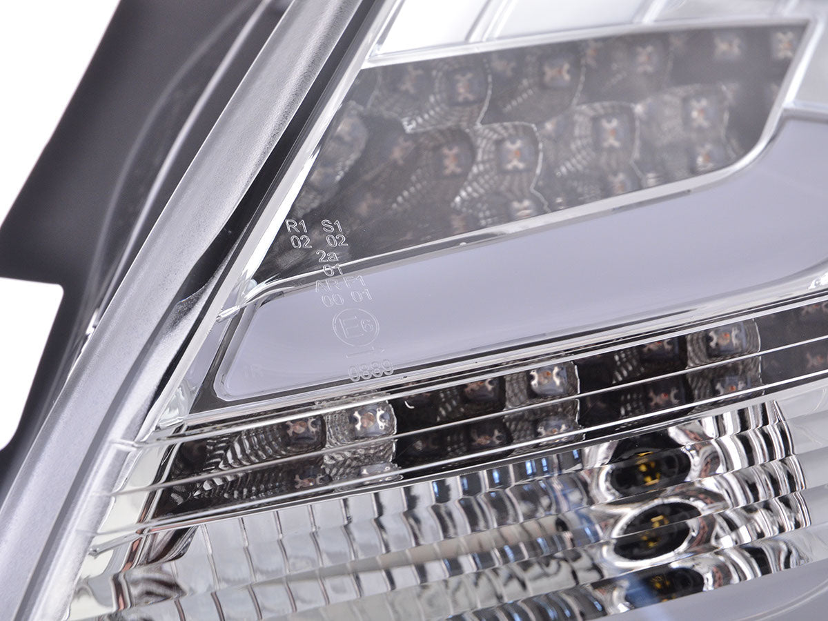 LED Rückleuchten Set Lightbar Ford Focus 3 Bj. 10-14 chrom