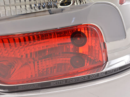 LED Rückleuchten Set Lightbar Ford Focus 3 Bj. 10-14 chrom