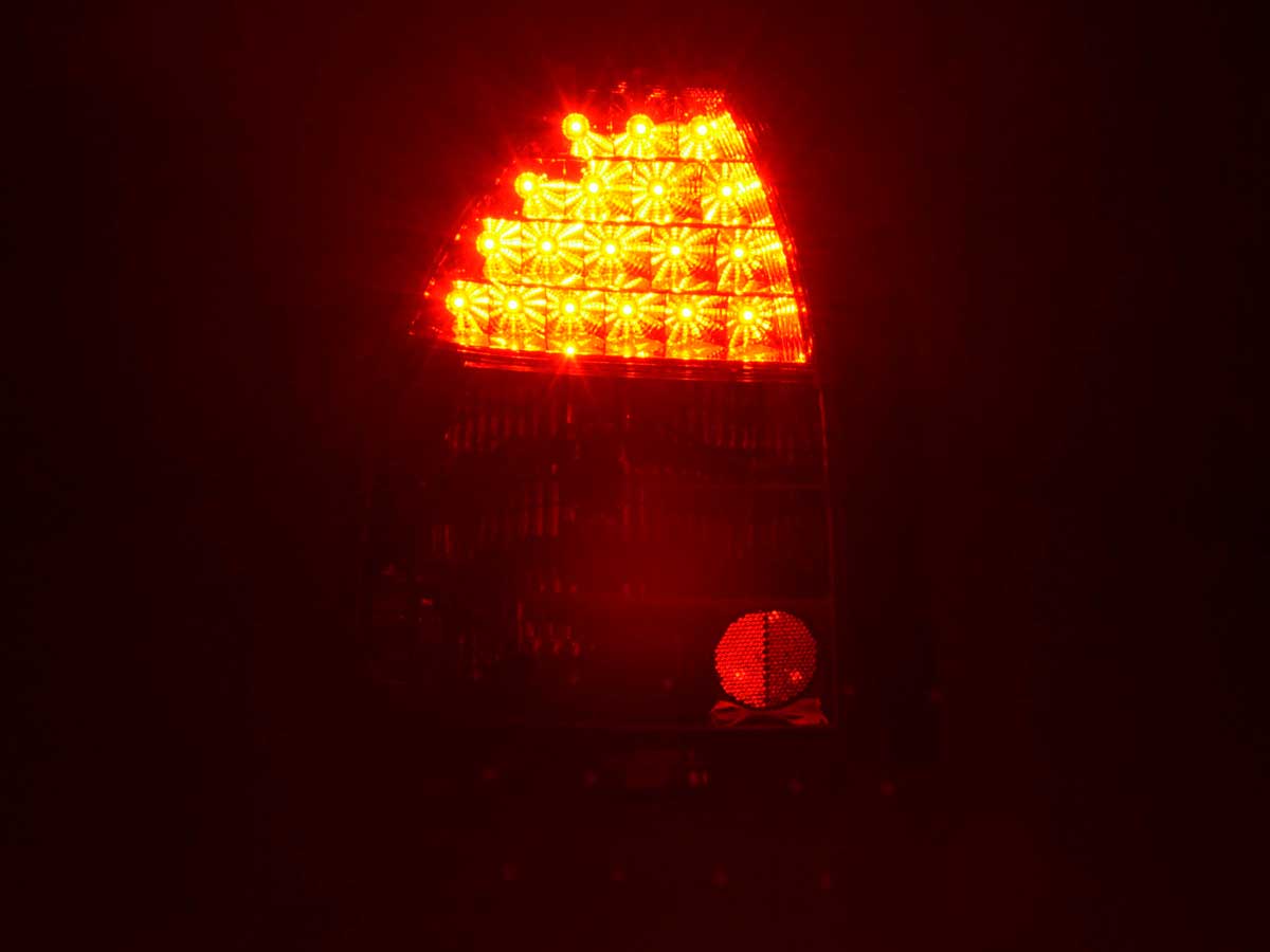 LED Rückleuchten Set Honda Civic 3-trg Bj. 96-01 chrom