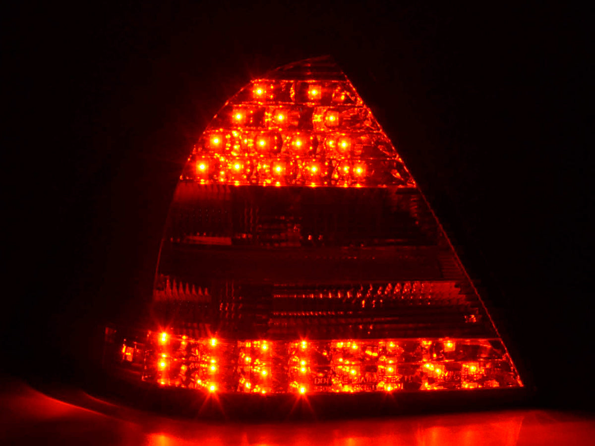 LED Rückleuchten Set Mercedes C-Klasse W203 Limo Bj. 01-04 rot/klar
